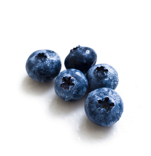 Blueberries product photo
